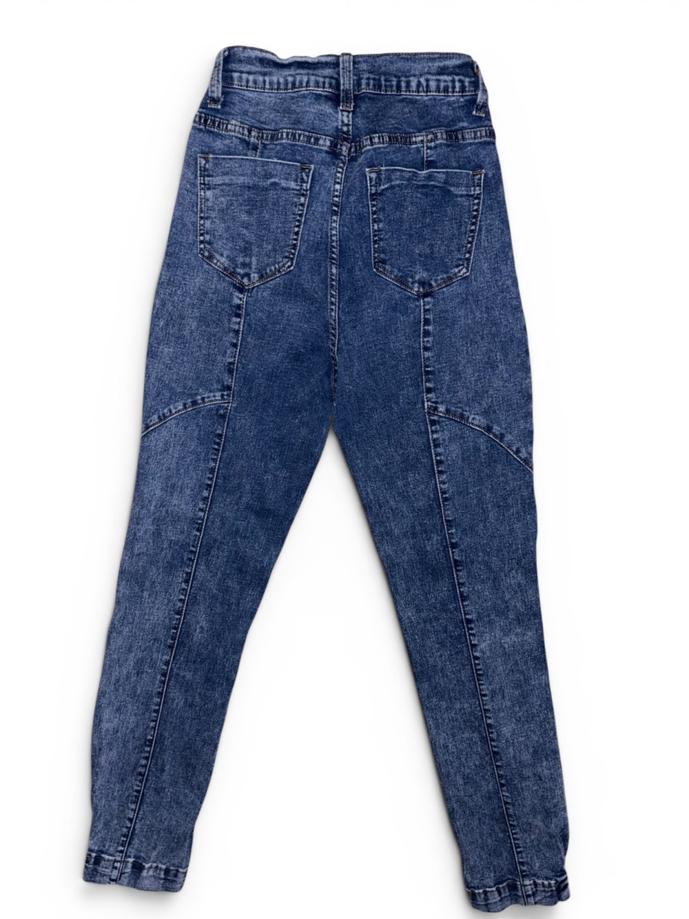 Dark Blue Denim Jeans - Picture 2 of 5
